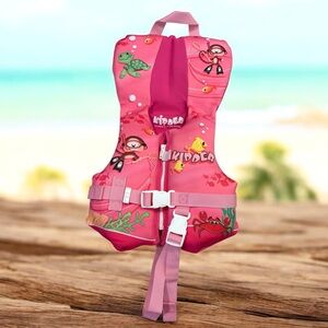 NWOT Kidder USCG Approved Infant LifeVest Type 2 Boating Vest Pink 0-30lbs
